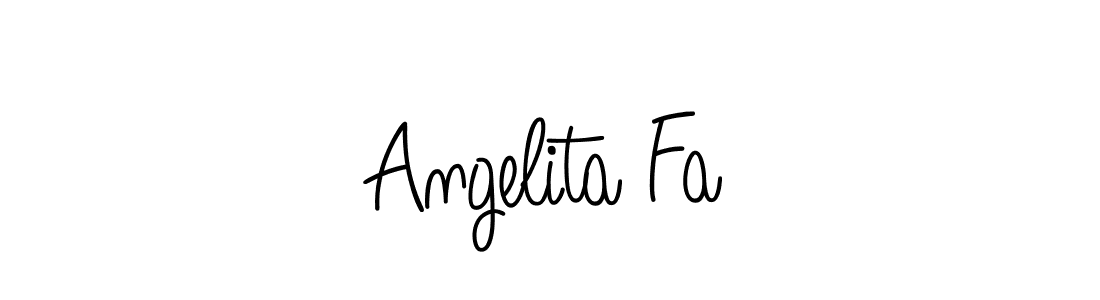 Make a short Angelita Fa signature style. Manage your documents anywhere anytime using Angelique-Rose-font-FFP. Create and add eSignatures, submit forms, share and send files easily. Angelita Fa signature style 5 images and pictures png