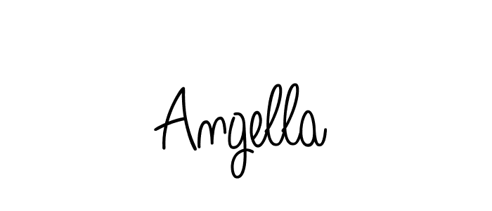 Make a beautiful signature design for name Angella. Use this online signature maker to create a handwritten signature for free. Angella signature style 5 images and pictures png