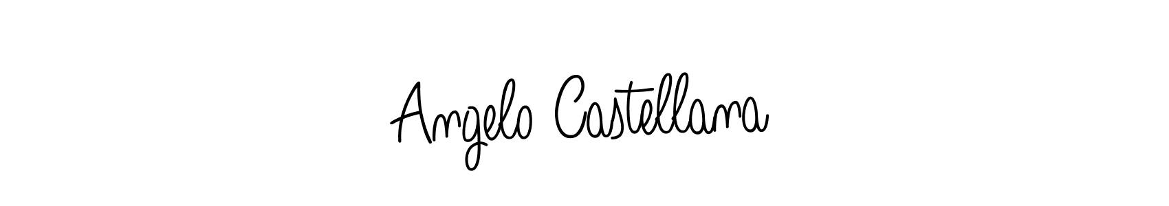 Best and Professional Signature Style for Angelo Castellana. Angelique-Rose-font-FFP Best Signature Style Collection. Angelo Castellana signature style 5 images and pictures png