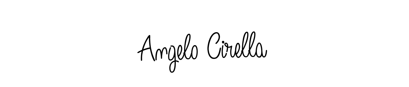 Best and Professional Signature Style for Angelo Cirella. Angelique-Rose-font-FFP Best Signature Style Collection. Angelo Cirella signature style 5 images and pictures png