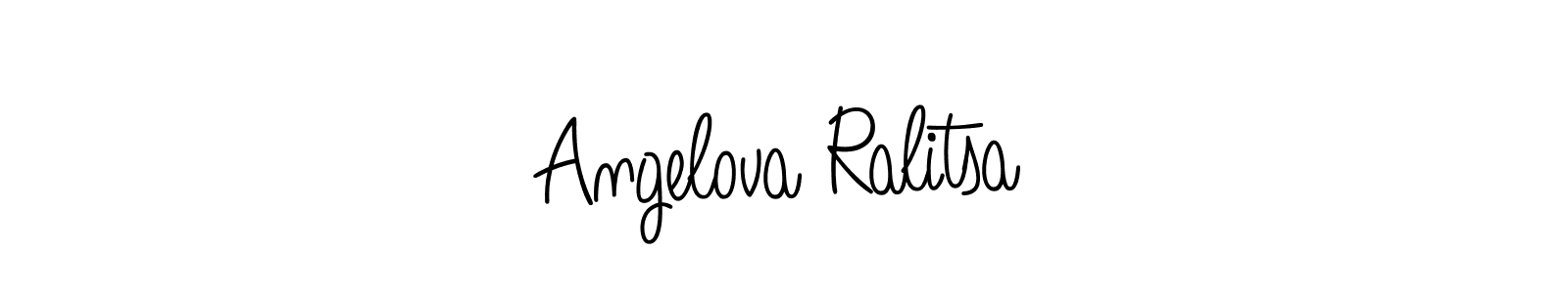 Once you've used our free online signature maker to create your best signature Angelique-Rose-font-FFP style, it's time to enjoy all of the benefits that Angelova Ralitsa name signing documents. Angelova Ralitsa signature style 5 images and pictures png