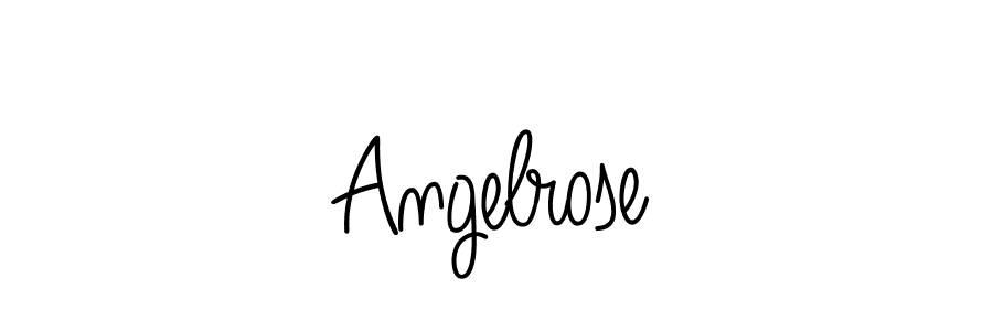 How to make Angelrose signature? Angelique-Rose-font-FFP is a professional autograph style. Create handwritten signature for Angelrose name. Angelrose signature style 5 images and pictures png