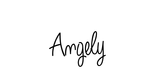 The best way (Angelique-Rose-font-FFP) to make a short signature is to pick only two or three words in your name. The name Angely include a total of six letters. For converting this name. Angely signature style 5 images and pictures png
