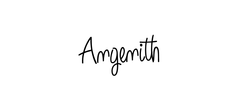 How to make Angenith signature? Angelique-Rose-font-FFP is a professional autograph style. Create handwritten signature for Angenith name. Angenith signature style 5 images and pictures png