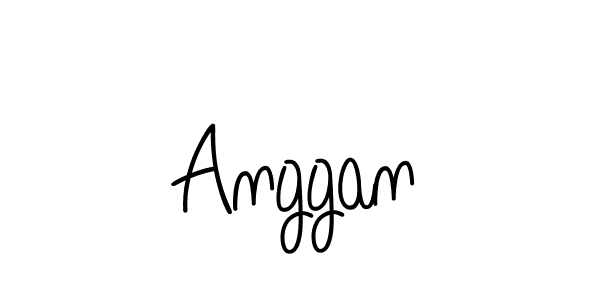 The best way (Angelique-Rose-font-FFP) to make a short signature is to pick only two or three words in your name. The name Anggan include a total of six letters. For converting this name. Anggan signature style 5 images and pictures png
