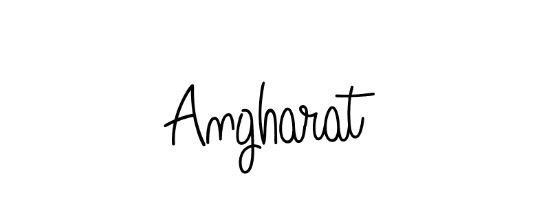 You can use this online signature creator to create a handwritten signature for the name Angharat. This is the best online autograph maker. Angharat signature style 5 images and pictures png