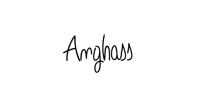 Make a beautiful signature design for name Anghass. Use this online signature maker to create a handwritten signature for free. Anghass signature style 5 images and pictures png
