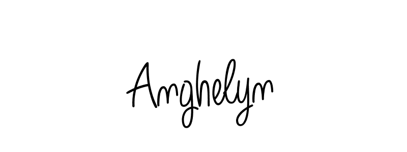 Once you've used our free online signature maker to create your best signature Angelique-Rose-font-FFP style, it's time to enjoy all of the benefits that Anghelyn name signing documents. Anghelyn signature style 5 images and pictures png