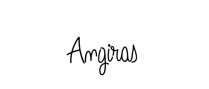 How to make Angiras name signature. Use Angelique-Rose-font-FFP style for creating short signs online. This is the latest handwritten sign. Angiras signature style 5 images and pictures png