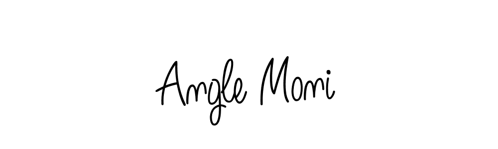 Also You can easily find your signature by using the search form. We will create Angle Moni name handwritten signature images for you free of cost using Angelique-Rose-font-FFP sign style. Angle Moni signature style 5 images and pictures png