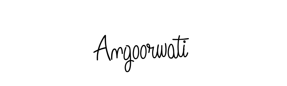 How to make Angoorwati signature? Angelique-Rose-font-FFP is a professional autograph style. Create handwritten signature for Angoorwati name. Angoorwati signature style 5 images and pictures png