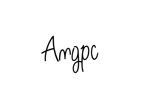 Angpc stylish signature style. Best Handwritten Sign (Angelique-Rose-font-FFP) for my name. Handwritten Signature Collection Ideas for my name Angpc. Angpc signature style 5 images and pictures png
