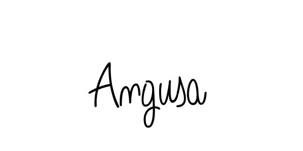 How to make Angusa signature? Angelique-Rose-font-FFP is a professional autograph style. Create handwritten signature for Angusa name. Angusa signature style 5 images and pictures png