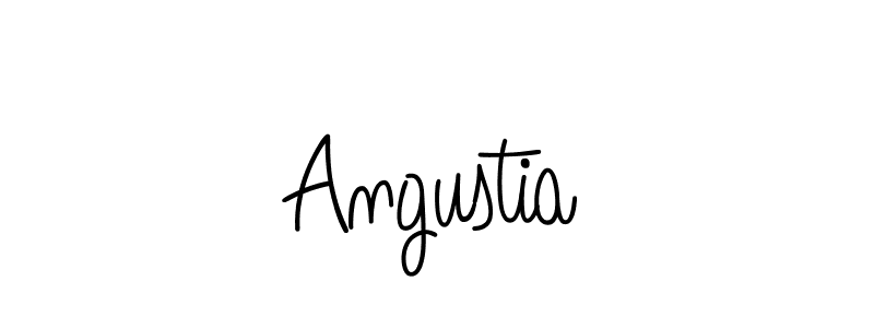 Make a short Angustia signature style. Manage your documents anywhere anytime using Angelique-Rose-font-FFP. Create and add eSignatures, submit forms, share and send files easily. Angustia signature style 5 images and pictures png