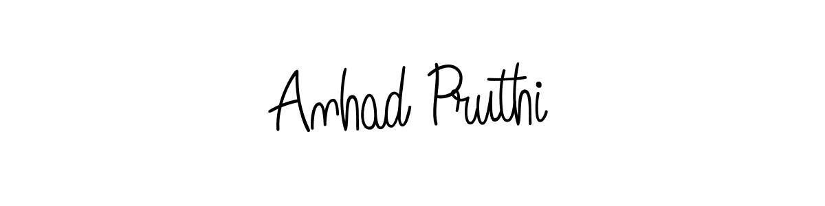 You can use this online signature creator to create a handwritten signature for the name Anhad Pruthi. This is the best online autograph maker. Anhad Pruthi signature style 5 images and pictures png