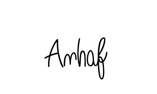 The best way (Angelique-Rose-font-FFP) to make a short signature is to pick only two or three words in your name. The name Anhaf include a total of six letters. For converting this name. Anhaf signature style 5 images and pictures png