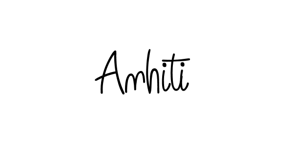 You can use this online signature creator to create a handwritten signature for the name Anhiti. This is the best online autograph maker. Anhiti signature style 5 images and pictures png