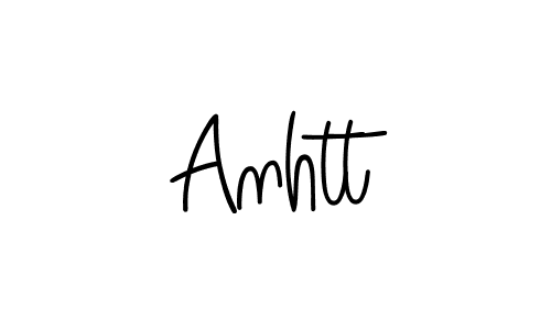 Use a signature maker to create a handwritten signature online. With this signature software, you can design (Angelique-Rose-font-FFP) your own signature for name Anhtt. Anhtt signature style 5 images and pictures png