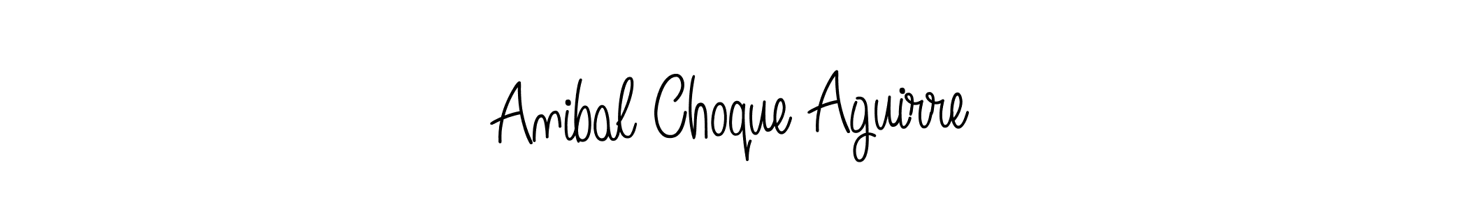 Once you've used our free online signature maker to create your best signature Angelique-Rose-font-FFP style, it's time to enjoy all of the benefits that Anibal Choque Aguirre name signing documents. Anibal Choque Aguirre signature style 5 images and pictures png