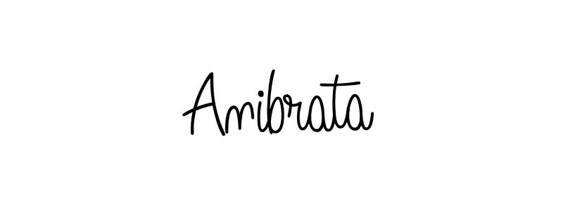 How to make Anibrata signature? Angelique-Rose-font-FFP is a professional autograph style. Create handwritten signature for Anibrata name. Anibrata signature style 5 images and pictures png