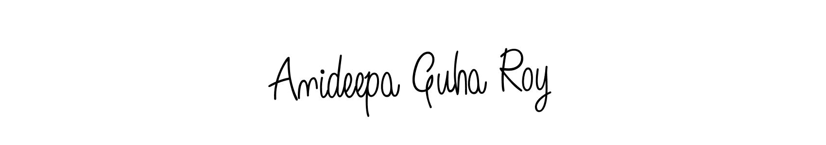Make a short Anideepa Guha Roy signature style. Manage your documents anywhere anytime using Angelique-Rose-font-FFP. Create and add eSignatures, submit forms, share and send files easily. Anideepa Guha Roy signature style 5 images and pictures png