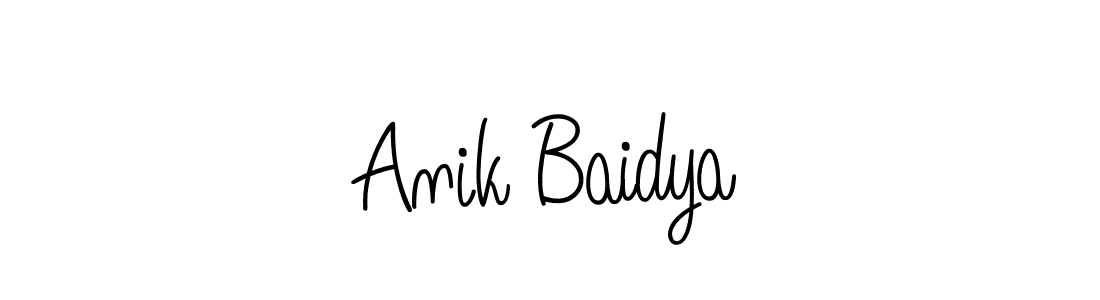 if you are searching for the best signature style for your name Anik Baidya. so please give up your signature search. here we have designed multiple signature styles  using Angelique-Rose-font-FFP. Anik Baidya signature style 5 images and pictures png