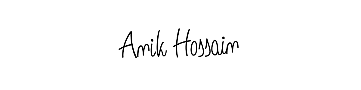 Similarly Angelique-Rose-font-FFP is the best handwritten signature design. Signature creator online .You can use it as an online autograph creator for name Anik Hossain. Anik Hossain signature style 5 images and pictures png