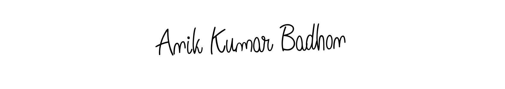 Also You can easily find your signature by using the search form. We will create Anik Kumar Badhon name handwritten signature images for you free of cost using Angelique-Rose-font-FFP sign style. Anik Kumar Badhon signature style 5 images and pictures png