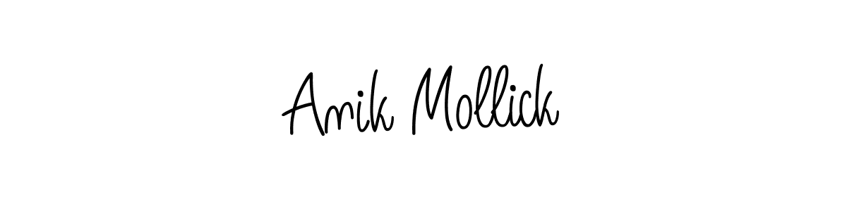 Here are the top 10 professional signature styles for the name Anik Mollick. These are the best autograph styles you can use for your name. Anik Mollick signature style 5 images and pictures png