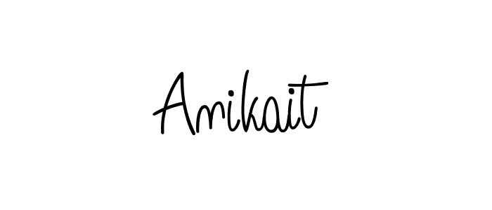 The best way (Angelique-Rose-font-FFP) to make a short signature is to pick only two or three words in your name. The name Anikait include a total of six letters. For converting this name. Anikait signature style 5 images and pictures png