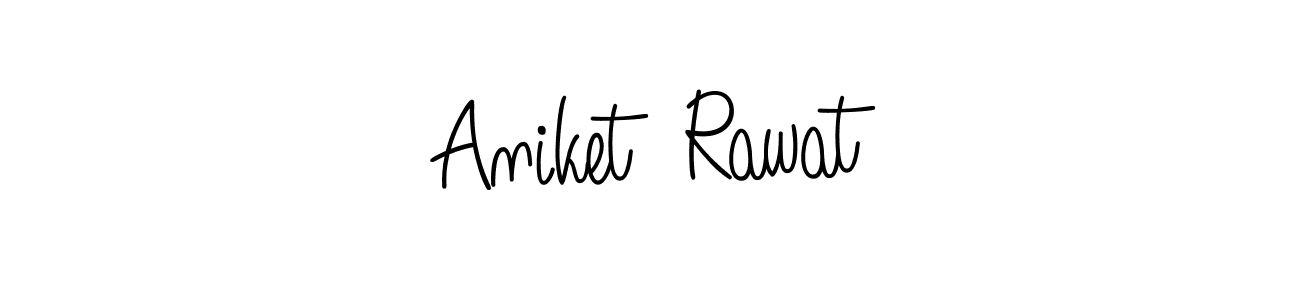 Here are the top 10 professional signature styles for the name Aniket  Rawat. These are the best autograph styles you can use for your name. Aniket  Rawat signature style 5 images and pictures png