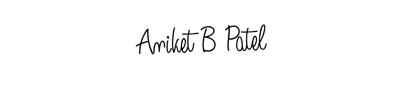 Here are the top 10 professional signature styles for the name Aniket B Patel. These are the best autograph styles you can use for your name. Aniket B Patel signature style 5 images and pictures png