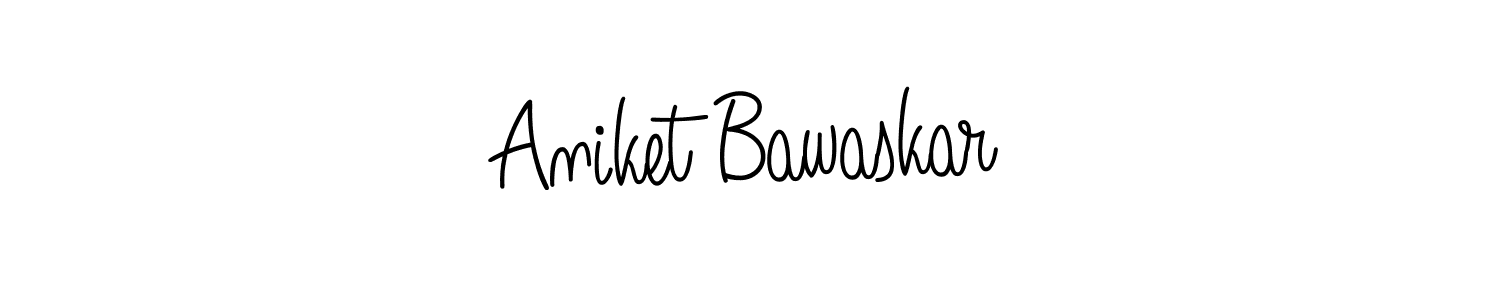 if you are searching for the best signature style for your name Aniket Bawaskar. so please give up your signature search. here we have designed multiple signature styles  using Angelique-Rose-font-FFP. Aniket Bawaskar signature style 5 images and pictures png