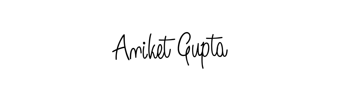 It looks lik you need a new signature style for name Aniket Gupta. Design unique handwritten (Angelique-Rose-font-FFP) signature with our free signature maker in just a few clicks. Aniket Gupta signature style 5 images and pictures png