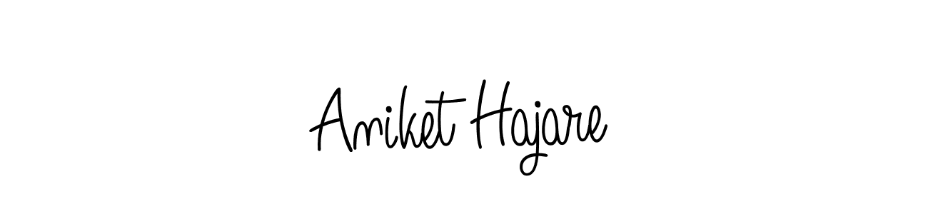 You can use this online signature creator to create a handwritten signature for the name Aniket Hajare. This is the best online autograph maker. Aniket Hajare signature style 5 images and pictures png