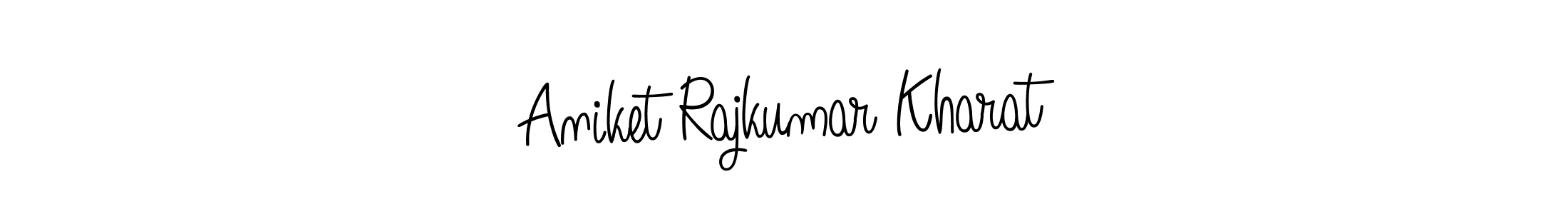 How to make Aniket Rajkumar Kharat signature? Angelique-Rose-font-FFP is a professional autograph style. Create handwritten signature for Aniket Rajkumar Kharat name. Aniket Rajkumar Kharat signature style 5 images and pictures png