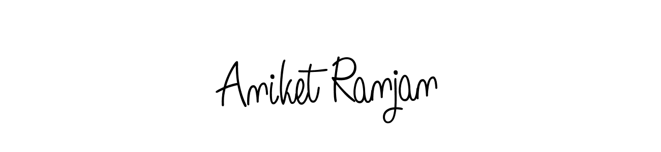 This is the best signature style for the Aniket Ranjan name. Also you like these signature font (Angelique-Rose-font-FFP). Mix name signature. Aniket Ranjan signature style 5 images and pictures png