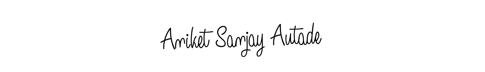Once you've used our free online signature maker to create your best signature Angelique-Rose-font-FFP style, it's time to enjoy all of the benefits that Aniket Sanjay Autade name signing documents. Aniket Sanjay Autade signature style 5 images and pictures png
