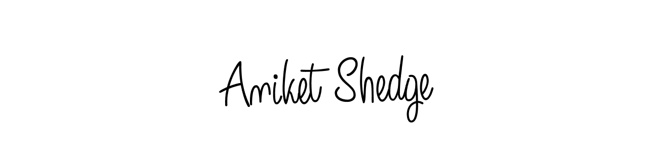 You can use this online signature creator to create a handwritten signature for the name Aniket Shedge. This is the best online autograph maker. Aniket Shedge signature style 5 images and pictures png