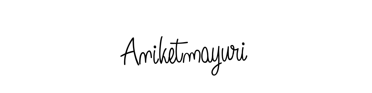 Check out images of Autograph of Aniketmayuri name. Actor Aniketmayuri Signature Style. Angelique-Rose-font-FFP is a professional sign style online. Aniketmayuri signature style 5 images and pictures png