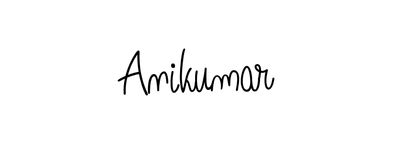 Angelique-Rose-font-FFP is a professional signature style that is perfect for those who want to add a touch of class to their signature. It is also a great choice for those who want to make their signature more unique. Get Anikumar name to fancy signature for free. Anikumar signature style 5 images and pictures png