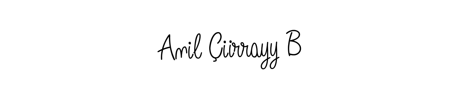 Make a beautiful signature design for name Anil Çiirrayy B. With this signature (Angelique-Rose-font-FFP) style, you can create a handwritten signature for free. Anil Çiirrayy B signature style 5 images and pictures png