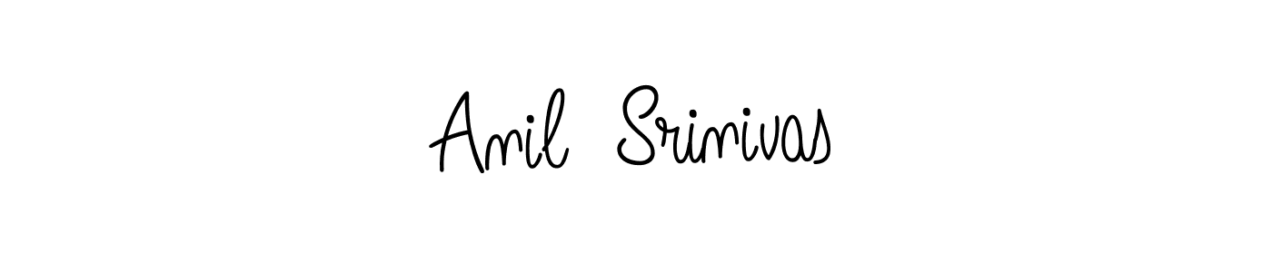 You can use this online signature creator to create a handwritten signature for the name Anil  Srinivas. This is the best online autograph maker. Anil  Srinivas signature style 5 images and pictures png