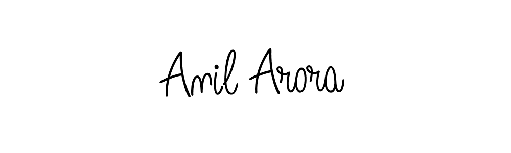 Make a beautiful signature design for name Anil Arora. Use this online signature maker to create a handwritten signature for free. Anil Arora signature style 5 images and pictures png