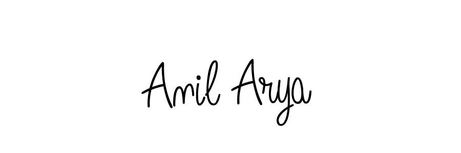 How to make Anil Arya signature? Angelique-Rose-font-FFP is a professional autograph style. Create handwritten signature for Anil Arya name. Anil Arya signature style 5 images and pictures png