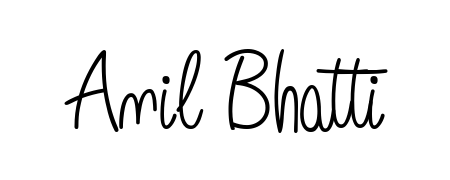 It looks like you need a new signature style for name Anil Bhatti. Design unique handwritten (Angelique-Rose-font-FFP) signature with our free signature maker in just a few clicks. Anil Bhatti signature style 5 images and pictures png
