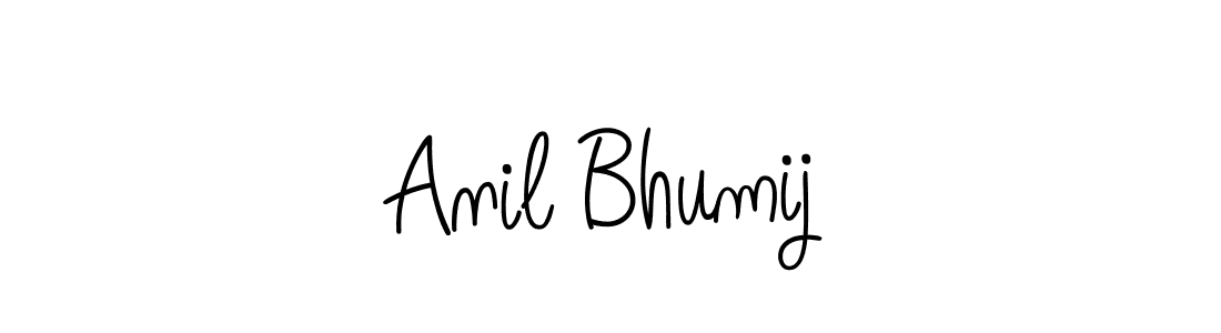 Also You can easily find your signature by using the search form. We will create Anil Bhumij name handwritten signature images for you free of cost using Angelique-Rose-font-FFP sign style. Anil Bhumij signature style 5 images and pictures png