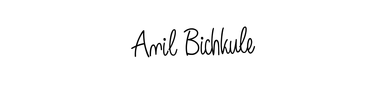 Best and Professional Signature Style for Anil Bichkule. Angelique-Rose-font-FFP Best Signature Style Collection. Anil Bichkule signature style 5 images and pictures png