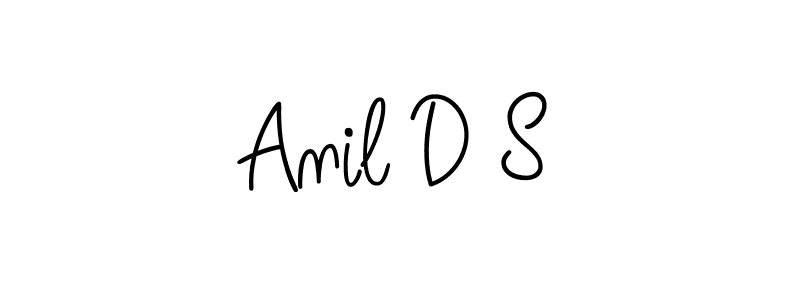 Also we have Anil D S name is the best signature style. Create professional handwritten signature collection using Angelique-Rose-font-FFP autograph style. Anil D S signature style 5 images and pictures png