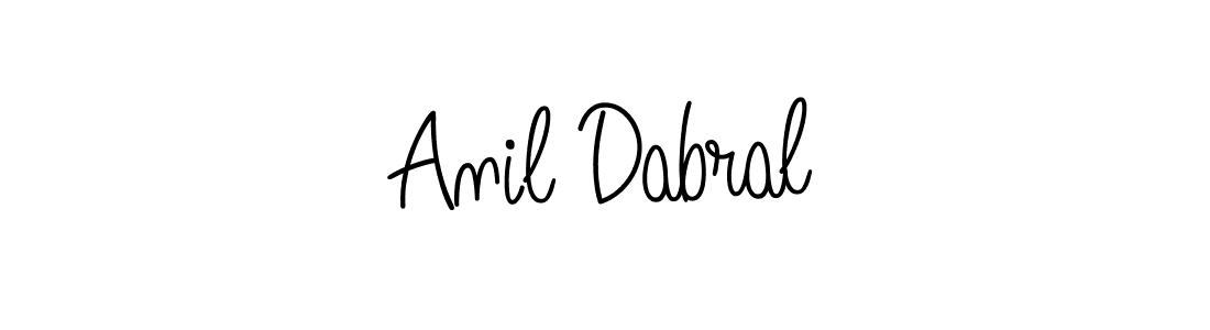 Make a beautiful signature design for name Anil Dabral. Use this online signature maker to create a handwritten signature for free. Anil Dabral signature style 5 images and pictures png